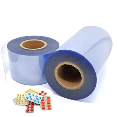 Ketebalan 0,25mm berkualitas tinggi lembar PVC kaku berwarna -warni untuk lepuh farmasi